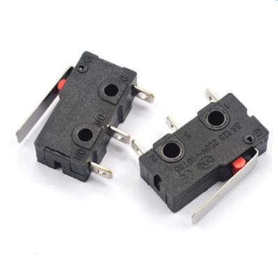 China Electronics Micro Auto Travel Switch KW11-3Z-2 Switch KW11-3Z-2 Right Leg 3 Foot Touch Switch125V5A Button for sale