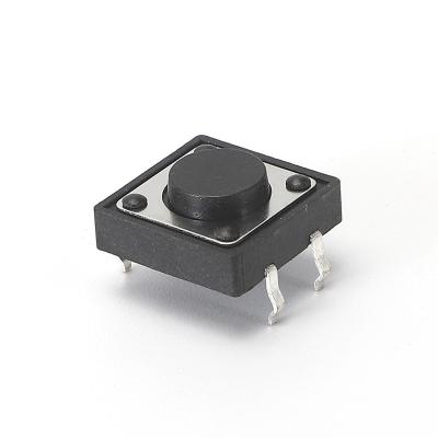 China Hot Selling Auto Electronics 12x12 SMD Push Button Switches SeekEC Mini Tact Switch 50mA Tact Switch for sale