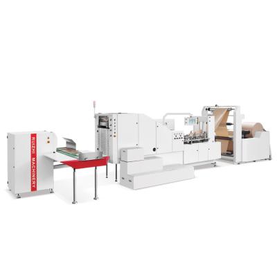 China food & Beverage Plant RZFD-330 Food Paper Bag Making Machine Price Automatic Square Bottom Paper Bag Making Machine for sale