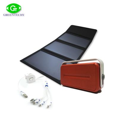 China High Capacity Bluetoothspeaker+Portable Wireless Mobile Charger Solar Power Bank 10000mah for sale