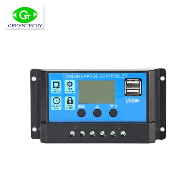 China Solar System Controller 30a Charge Controller 12v/24v Lithium Battery Auto Charger for sale