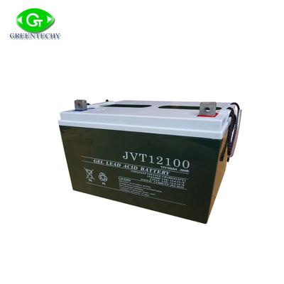 China Solar / Wind Deep Cycle System 12v Battery For Solar , Gel Battery 12v 100ah for sale