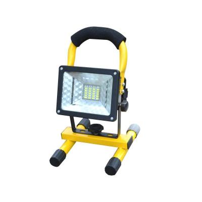 China Warehouse Environmental Protection Large Capacity Battery Hot Sale High Quality Ip65 Led Rechargeable Portable Floodlight for sale