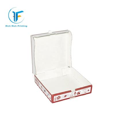 China Food Packaging 2022 Customized Kraft Paper Take Away Pizza Packing Box for sale