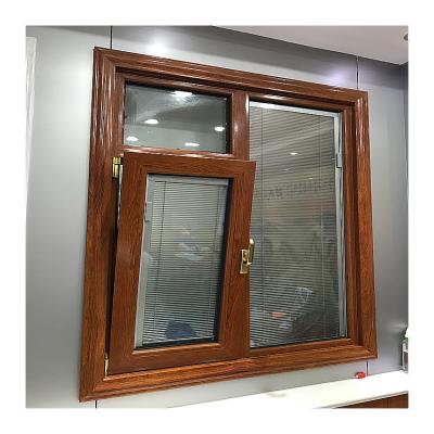 China Folding Program Aluminum Screen Window Double Size Clear Glass Customized White Strong Folding Aluminum Alloy Window China Supplier for sale