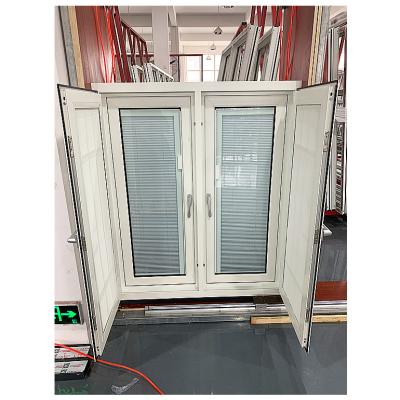 China Folding Aluminum Alloy Aluminum Alloy Casement Grille Window 125mm Limit Ventilation Big Window Air Glass Open Ventilation for sale