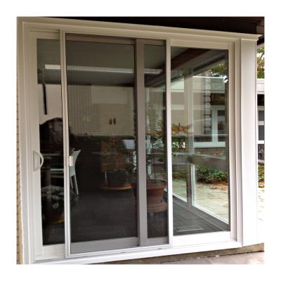 China Sound Insulation/Wholesale High Strength Aluminum Sliding Door/Easily Assembled Factory Price Double Tempered Glazed Doors Sliding for sale