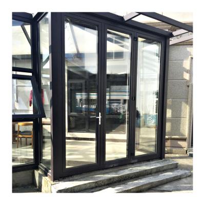 China Hurricane Impact Aluminum Bi Fold Door High Strength/Easily Assembled Sound Insulation/Thermal Bi Fold Door for sale