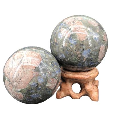 China Wholesale Unakite quartz crystal ball gifts collection fengshui hand polished quartz spheres from Europe for sale