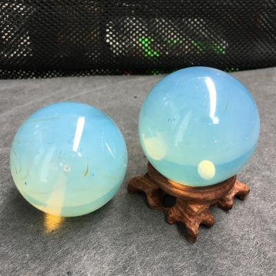 China Europe wholesale Opalite quartz crystal ball gifts collection fengshui hand polished quartz spheres for sale