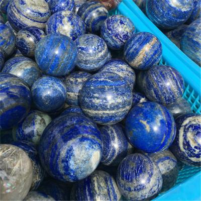 China Europe wholesale natural lapis lazuli quartz balls stone crystal spheres for healing crystal ball for sale