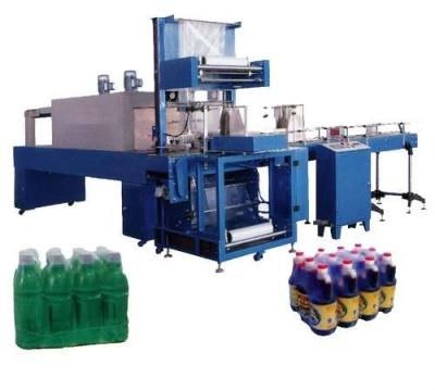 China high quality automatic beverage shrink tray packing machine/shrink wrap machine/shrink wrap machine for aluminum can with tray for sale