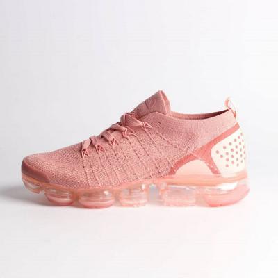 China Fashion\Wholesale High Quality Comfortable\Durable Breathable Knit Air Sole Girls Running Sports Shoes Sneakers for sale