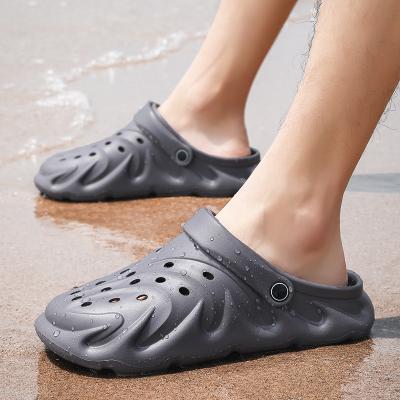 China Light Weight Waterproof Hot Selling Anti-Slippery Men's Clogs Non-Slip Slippers For Men Beach Sandals Comfortable Water Proof EVA Clogs for sale