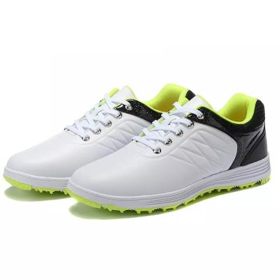 China OEM High Quality Golf Shoes New Arrival Waterproof Professional Men's Sport Spikeless Golf Shoes for sale