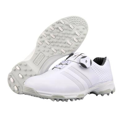 China High Quality Non-slip Rotating Lace Women's Microfiber Leather Shoes Golf Professional Leather Tennis Shoes for sale