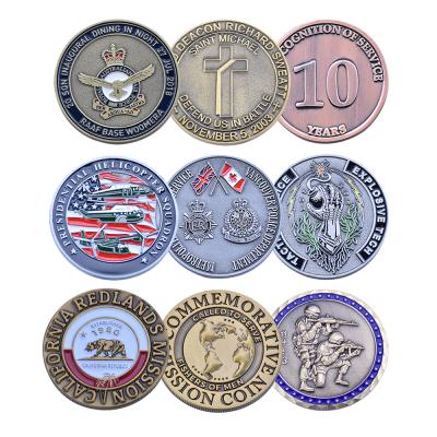 China Europe factory price shipping gold sterling silver old coins make in chinese challenge coin for sale