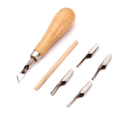 China Sculpture Xin Bowen Pottery Clay Tools Shaped Oil Painting Clay Tune Plastic Carving Knife Cutter for sale