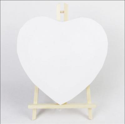 China 2022 xinbowen painting the factory direct sale high quality custom heart-shaped frame oil painting canvas for sale