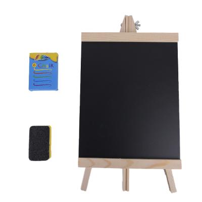 China Xinbowen 25*48cm Size Kids Drawing Board Stand Wooden Modern Blackboard Painting Easel Kids Wooden Chalkboard Blackboard for sale