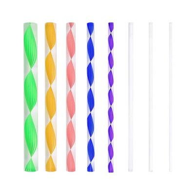 China Paint XINBOWEN Ready to Ship New 8 Piece Colorful Acrylic Twist Around Rod Tool Kit For Art Painting Craft for sale