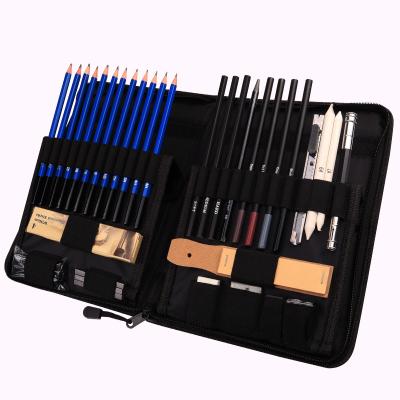 China Professional Custom Xinbowen Art Set Xinbowen 40 Pcs Drawing Color Sketch Pencil Painting Set for sale