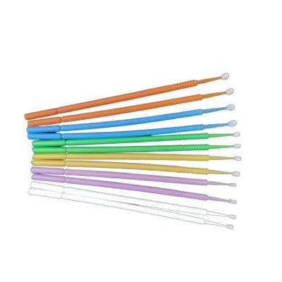 China Wholesale Supply Dental Consumables Plastic Hot Selling Disposable Micro Brush Applicator Product For Dentist 100pcs/barrels for sale