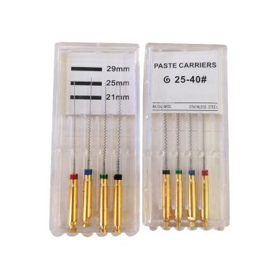 China Not Easy To Break Swordental Paste Carriers Dental Motor Use Dental Root Canal Endo Files For Filling Sealer 4pcs/boxes for sale