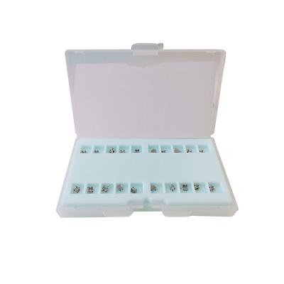 China Stable dental materials needed to correct orthodontic self-locking teeth brackets/braces 4pcs/pack for sale