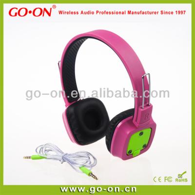 China Stylish Colorful Headband Stereo Headset With High Quality And Mic for sale