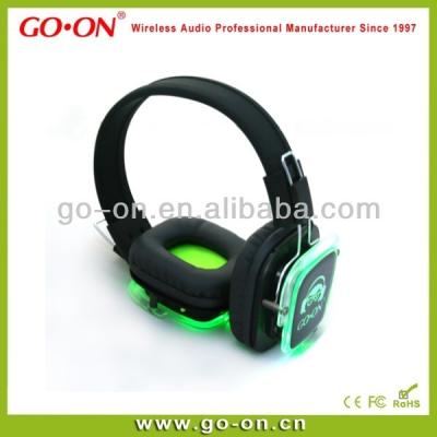 China Fantastic LED Flashing Enjoy Music Party Free Silent Headphones for sale