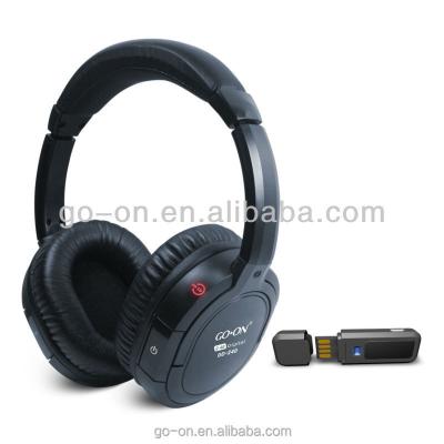 China 30 Meters 2.4G Wireless Headphones For PC USE With Lithium Battery for sale