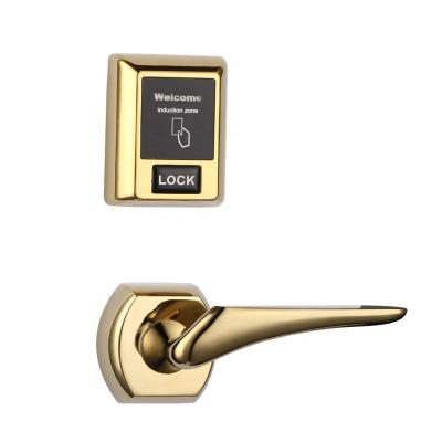 China Zinc Alloy Hot Sale Slot Lock Hotel RFID Card Hotel Lock System With Easy Hotel Card Lock Management Software for sale