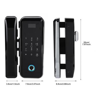 China Apartments Home Office Hotel Smart Lock For Door Password Glass Card Open Duration Remote Setting Authorization Control Intelligent Door Bell for sale