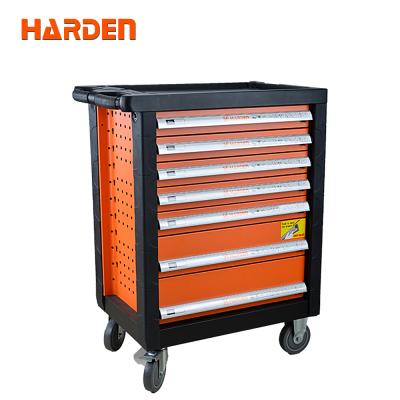 China Professional Major Household Tool Kit Heavy Duty Tool Cold Roll Steel Sheets 7 Drawer Workshop Roller Cabinet for sale