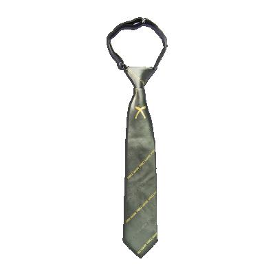 China Global Wholesale Latest Design Most Popular Vintage Army Green Quick Adjustable Tie For Formal Party Tie 003 for sale