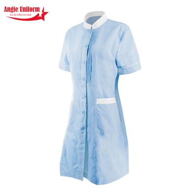 China Widely Used Hospital Top Quality Fashionable Scrub Doctor Set Short Sleeve Uniform Nurse Clothes for sale