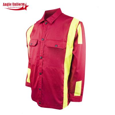 China Other OEM Fire Coverall Work Wear Safety Coverall Reflective Safety Fire Retardant Clothing for sale