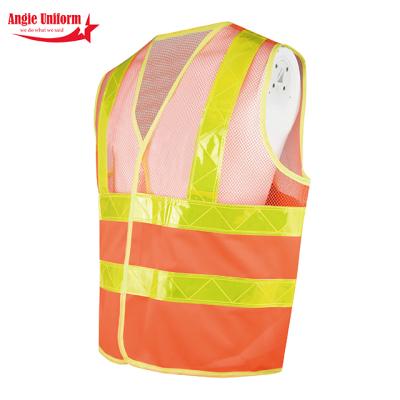 China High Visibility Reflective New Design Cheap Customized FlashingJacket Survey Safety Invests Reflective Apparel Construction Worker Uniforms for sale