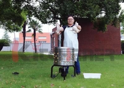 China Galinha de aço de Stailess que Defeathering a máquina, removedor da pena da galinha à venda