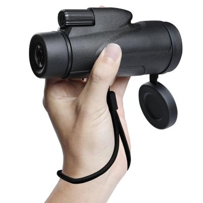 China 2022 new china telephoto lens clip bracket high power 12x50 monocular single binocular long range telescope LR-BM09 for sale