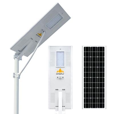 China Mobile APP IOT Remote Control Smart Solar Led Street Light 12v 60 Watt for sale