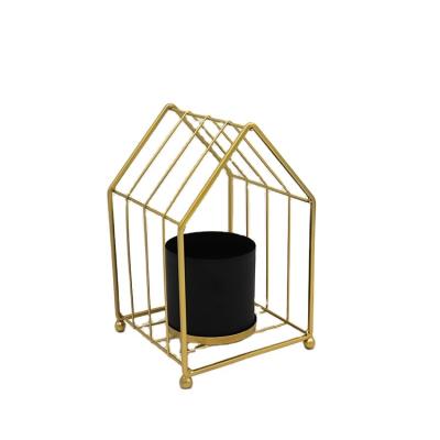 China Cheap Flower Pot European Modern Metal Plant Stand Indoor Flower Stand Economy Style Iron Indoor Wedding With Stand for sale