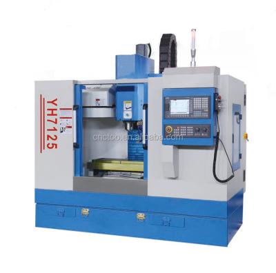 China CNC Vertical Milling Machine Center YH7125 220 / 380V For Building Material Shop for sale