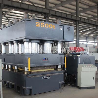 China Three Beam Eight Column Door Embossing Machine Metal Door Press Machine 2500t Hydraulic for sale