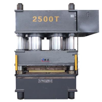 China Hydraulic Press Three Beam Eight Column Door Embossing Machine 2500t for sale