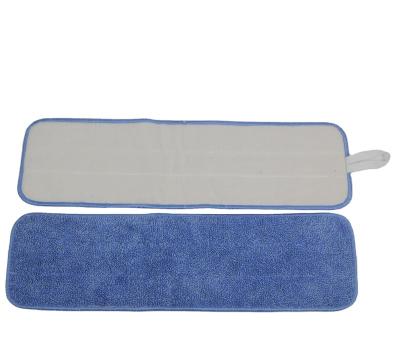 China Viable Highly Effective Coral Microfiber Flat Mop Pad for sale