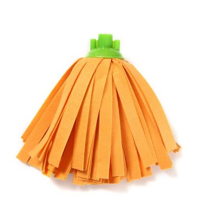 China Sustainable Industrial Floor Ceiling Cleaning Quick Clean Replacement Nonwoven Mop Head Eco - Friendly Colorful for sale