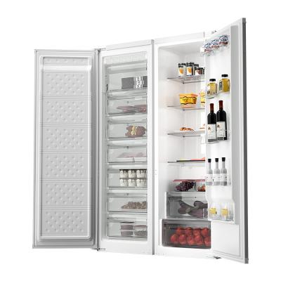 China COMPRESSOR Fridge Compressor Double Door Refrigerator Build In Freezer for sale