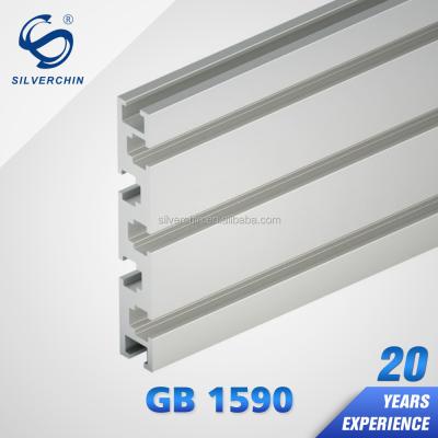 China Transport Tools Hot Selling GB Standard 1590G 1590 15X90 1560G 1560 15X60 15Series Aluminum U Shaped Extrusion Profile for sale